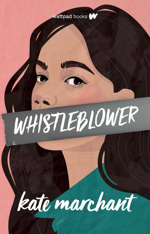 Whistleblower book cover by Kate Marchant