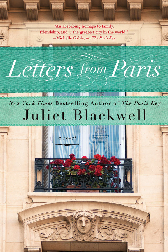 Letters from Paris book cover by Juliet Blackwell