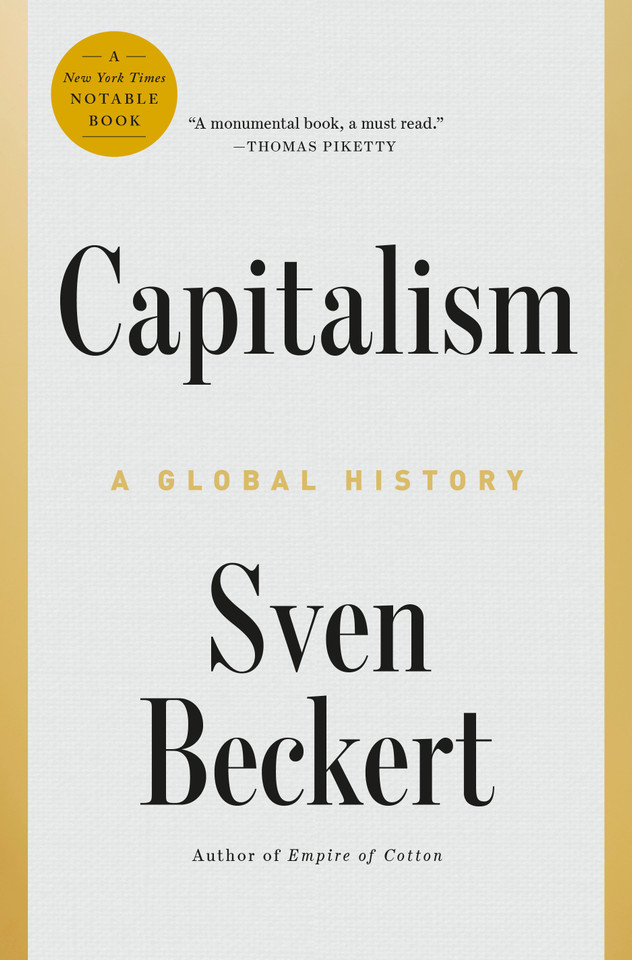 Capitalism: A Global History book cover by Sven Beckert