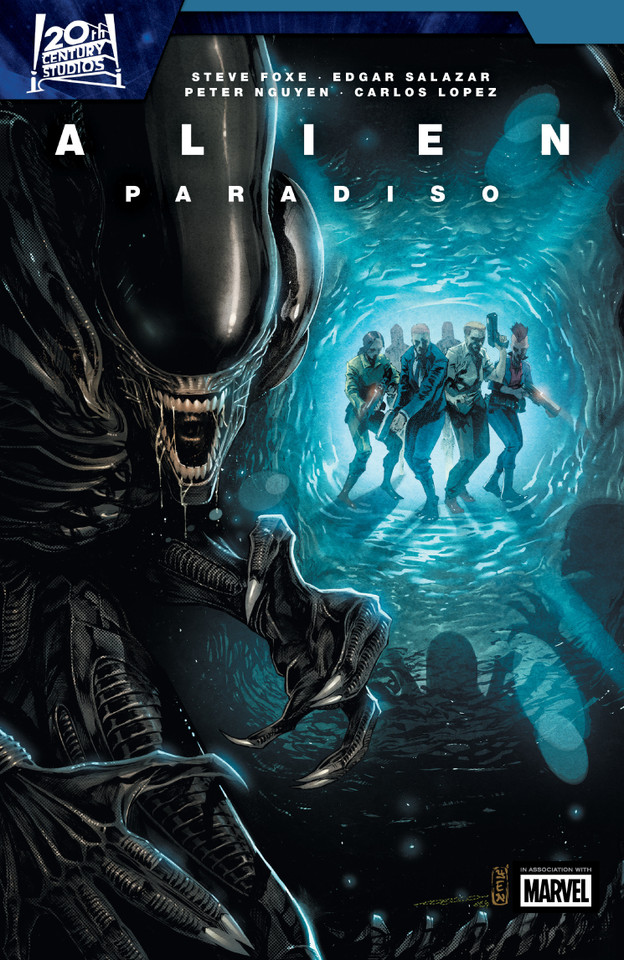 Alien: Paradiso (ALIEN: PARADISO) book cover by Steve Foxe