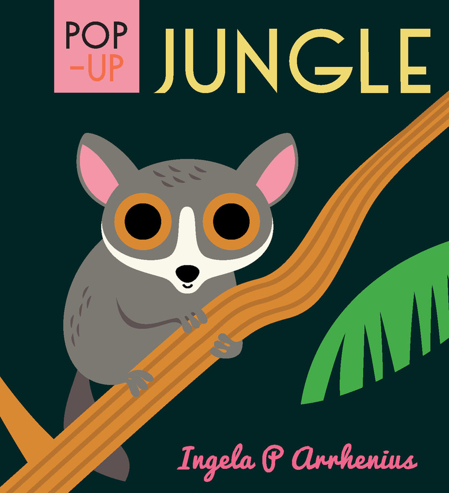 Pop-up Jungle book cover by Ingela P Arrhenius