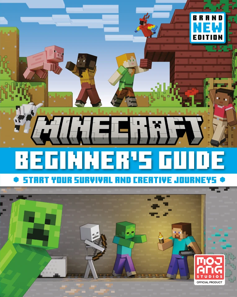 Minecraft: Beginner's Guide (Minecraft) book cover by Mojang AB, The Official Minecraft Team