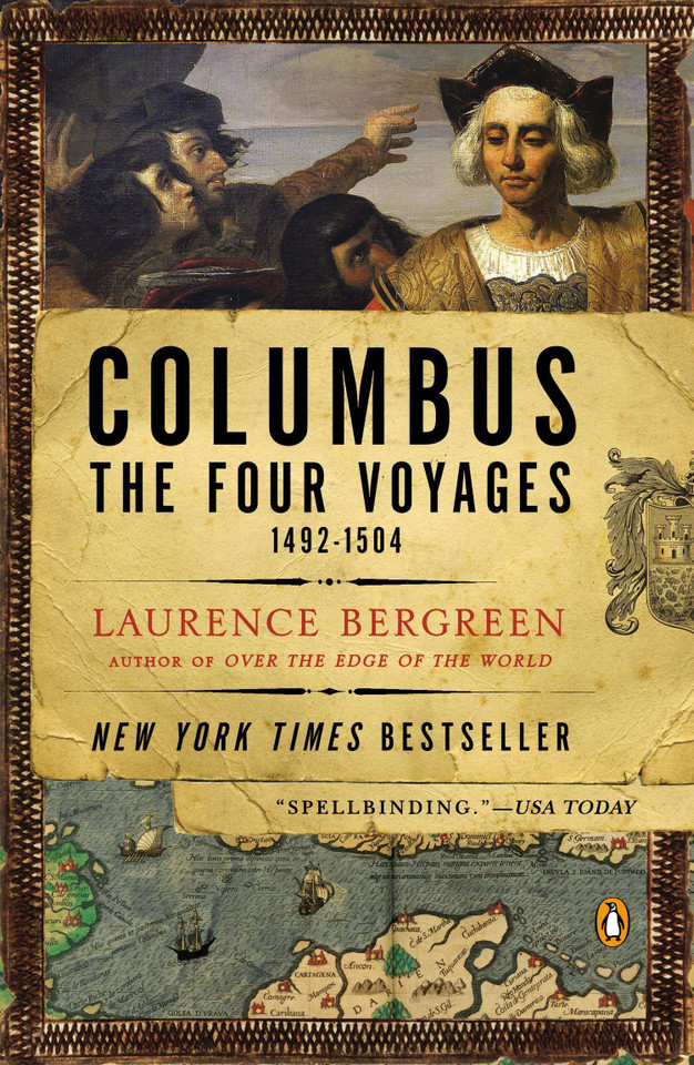 Columbus: The Four Voyages, 1492-1504 book cover by Laurence Bergreen