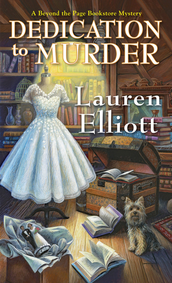 Dedication to Murder (A Beyond the Page Bookstore Mystery) book cover by Lauren Elliott
