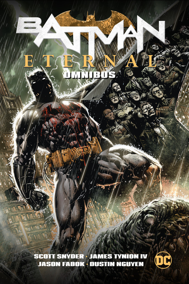 Batman Eternal Omnibus (New Edition) book cover by Scott Snyder, James Tynion IV, Tim Seeley