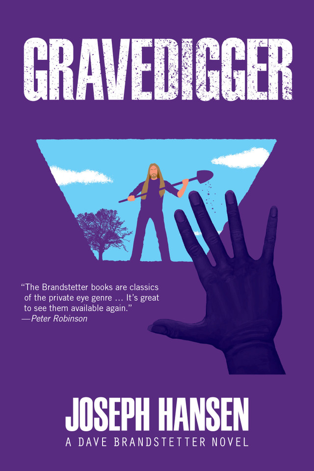 Gravedigger (A Dave Brandstetter Mystery) book cover by Joseph Hansen