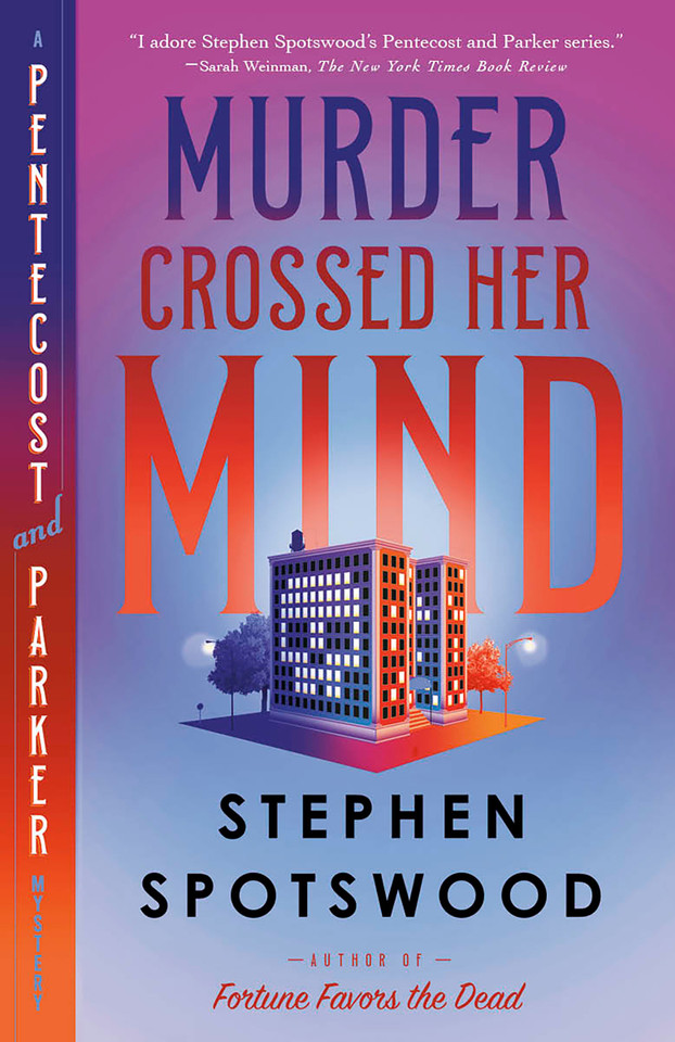 Murder Crossed Her Mind: A Pentecost and Parker Mystery (A Pentecost and Parker Mystery) book cover by Stephen Spotswood