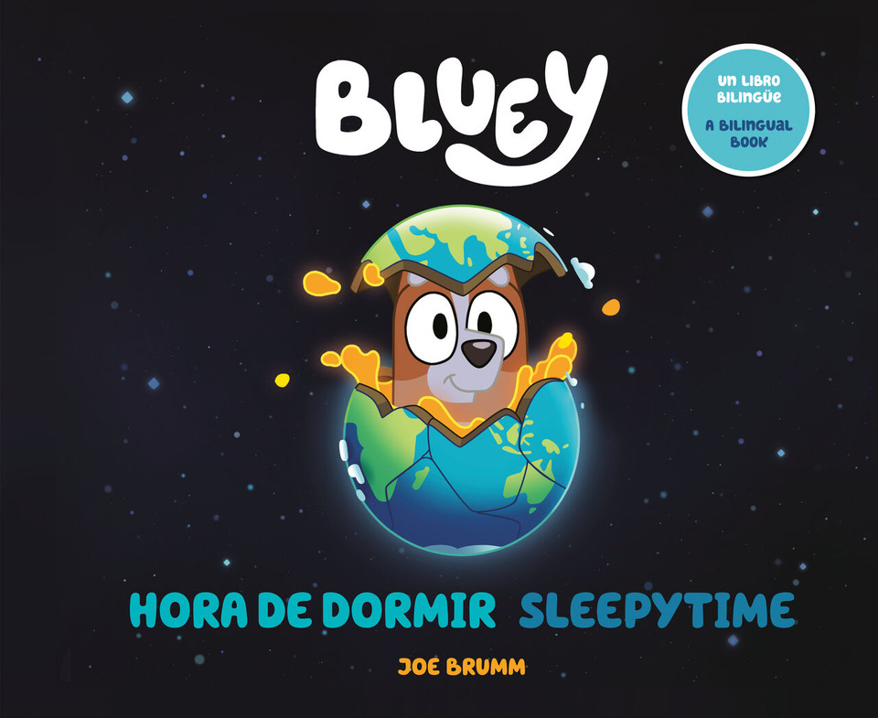 Bluey: Sleepytime/Hora de dormir (Bilingual English-Spanish Edition) (Bluey) book cover by Joe Brumm