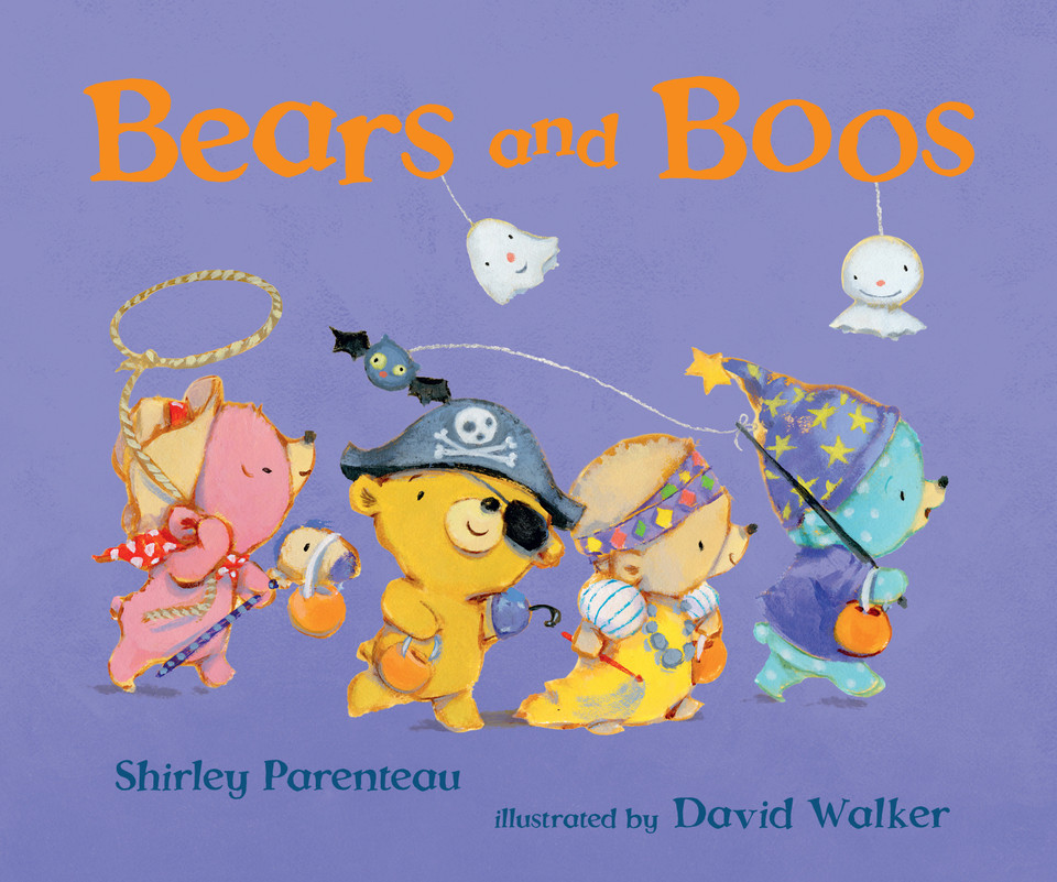 Bears and Boos (Bears on Chairs) book cover by Shirley Parenteau