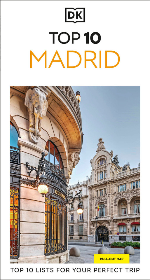 DK Top 10 Madrid: Top 10 lists for your perfect trip, plus an all-weather folded map (Pocket Travel Guide) book cover by DK Travel