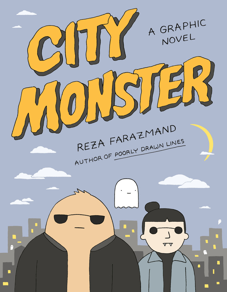 City Monster book cover by Reza Farazmand