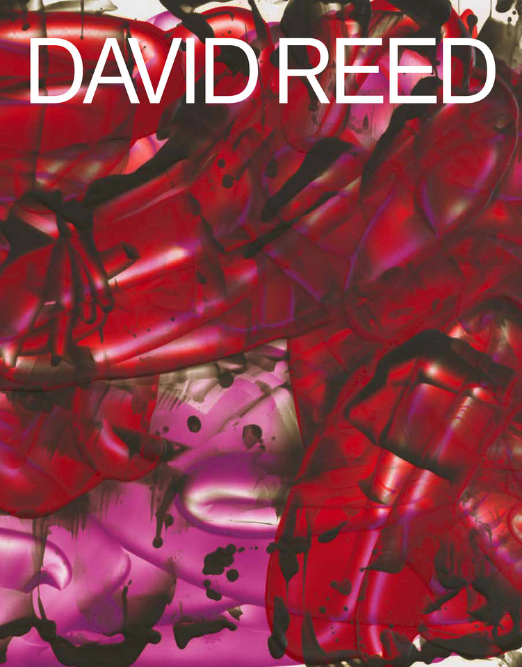 David Reed book cover by Richard Shiff
