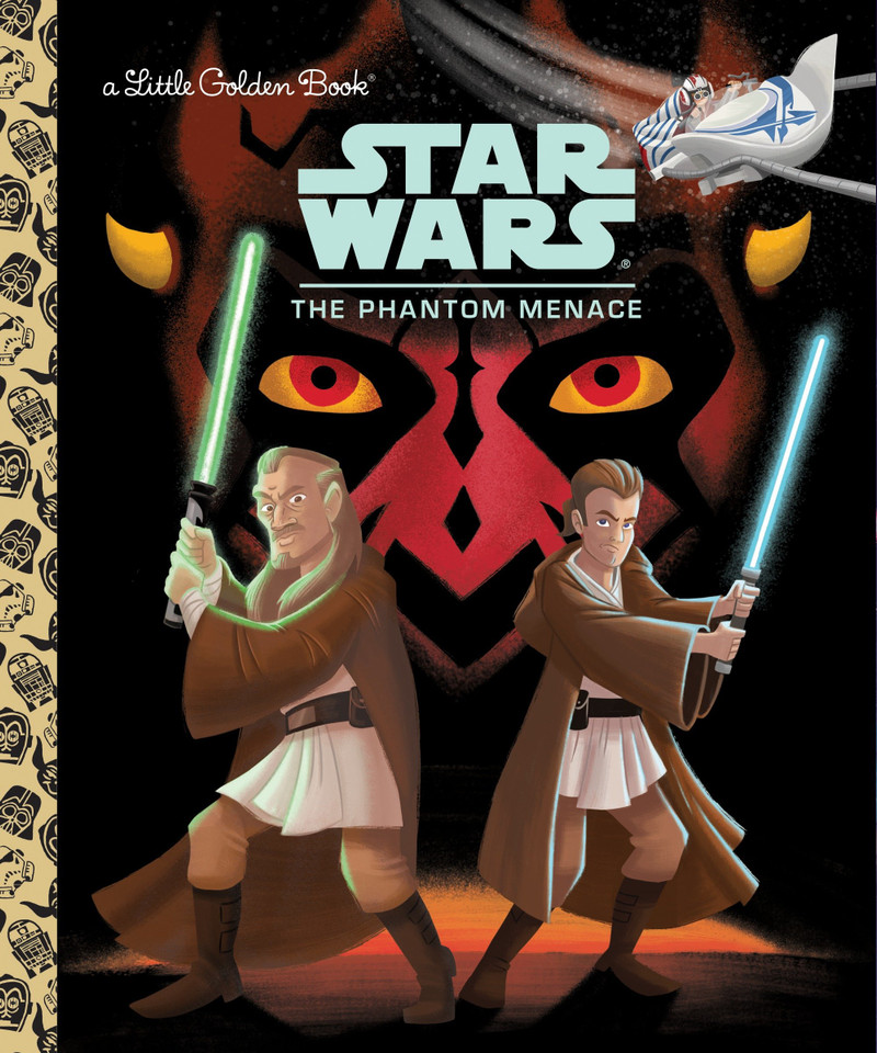 Star Wars: The Phantom Menace (Star Wars) (Little Golden Book) book cover by Courtney Carbone