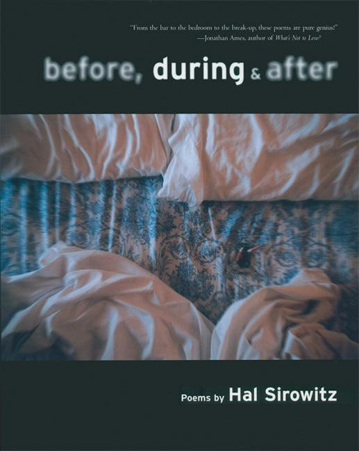 Before, During, and After: Poems book cover by Hal Sirowitz