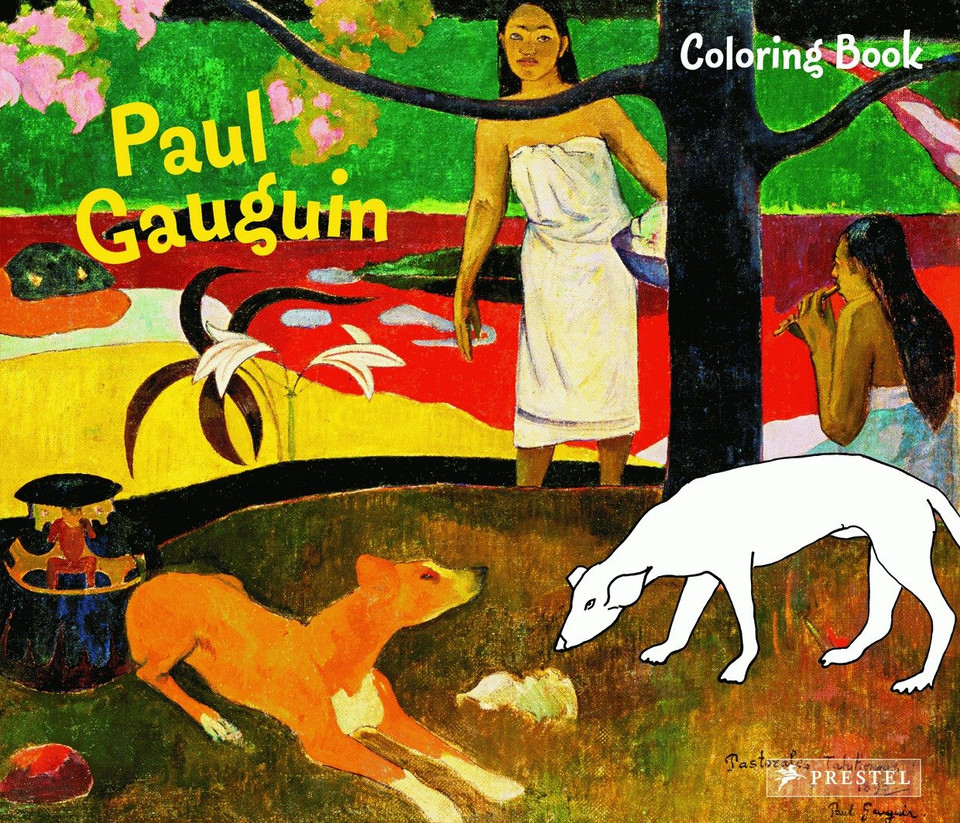 Coloring Book Gauguin (Coloring Books) book cover by Annette Roeder