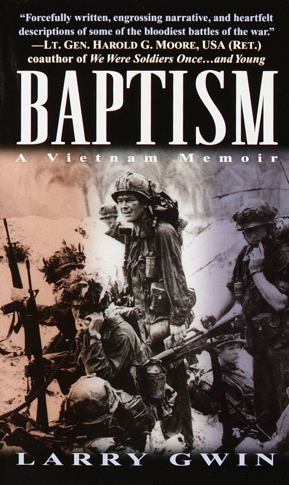 Baptism: A Vietnam Memoir book cover by Larry Gwin