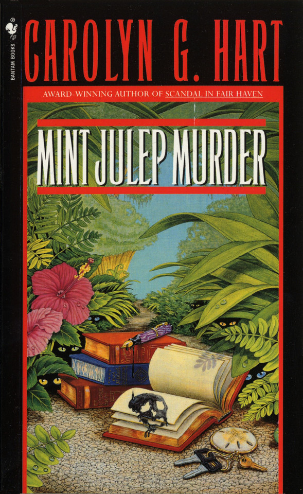 Mint Julep Murder (A Death on Demand Mysteries) book cover by Carolyn Hart