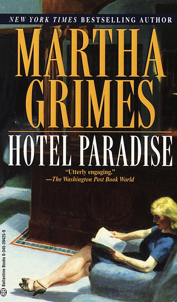 Hotel Paradise (Emma Graham Series) book cover by Martha Grimes