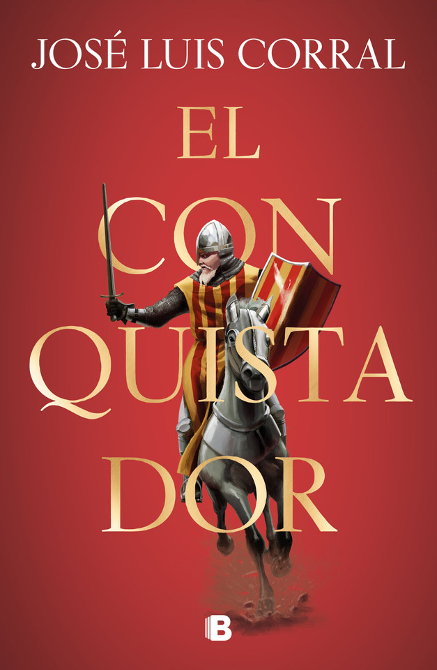 El conquistador / The Conqueror book cover by Jose Luis Corral
