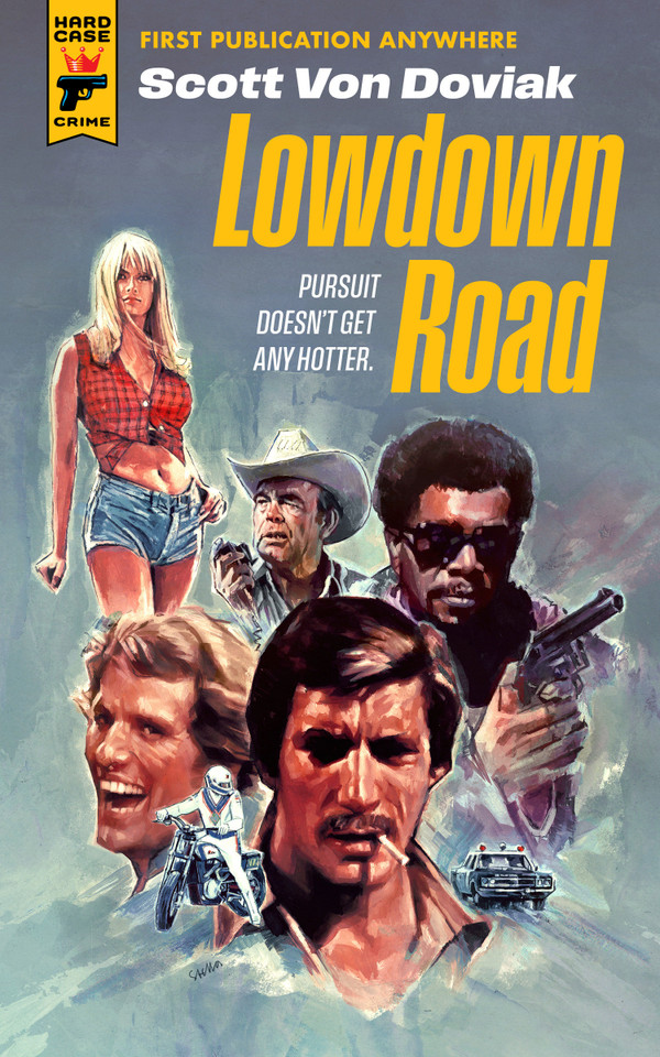 Lowdown Road book cover by Scott Von Doviak