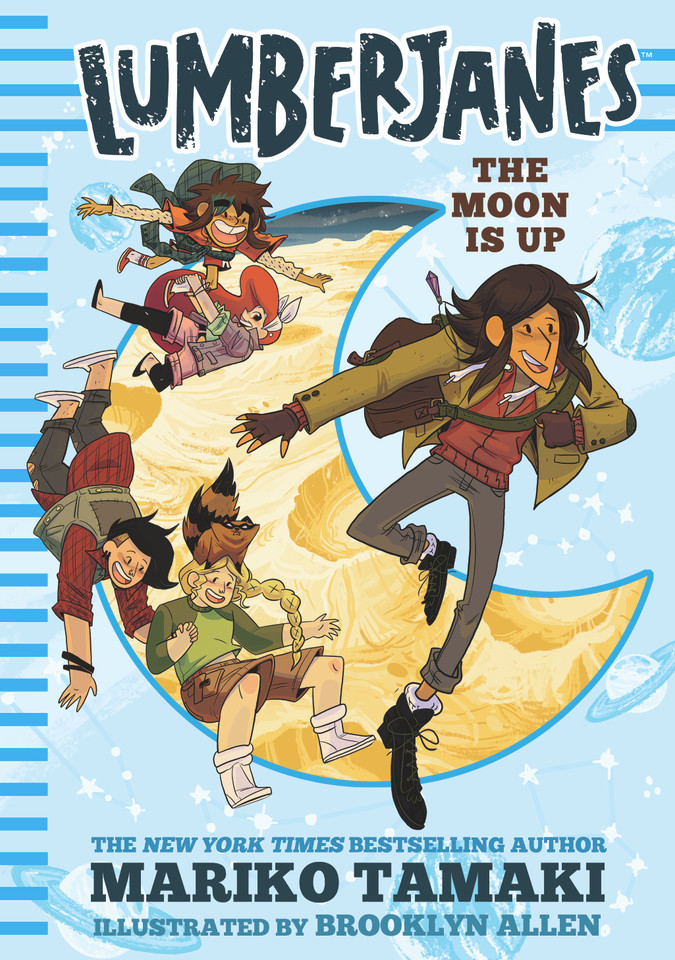 Lumberjanes: The Moon Is Up (Lumberjanes #2) (Lumberjanes) book cover by BOOM! Studios, Mariko Tamaki