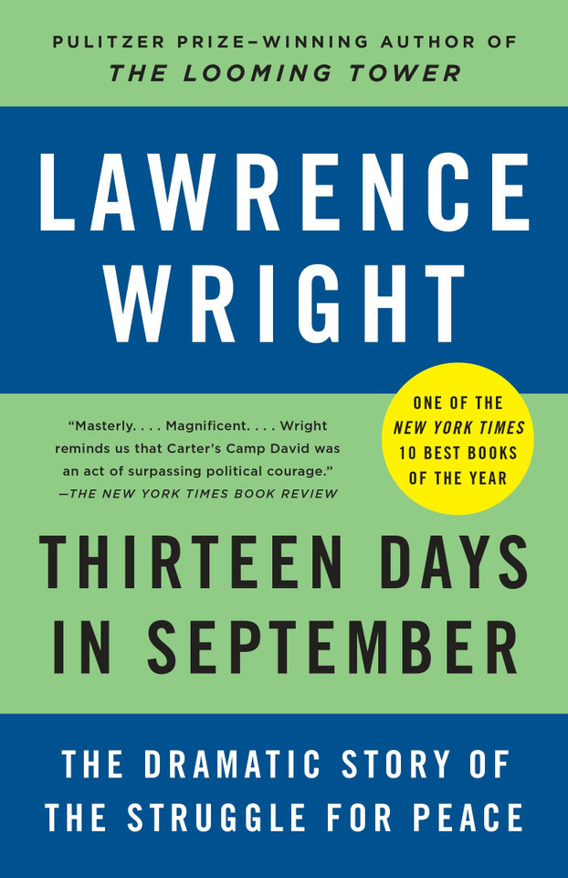 Thirteen Days in September: The Dramatic Story of the Struggle for Peace book cover by Lawrence Wright
