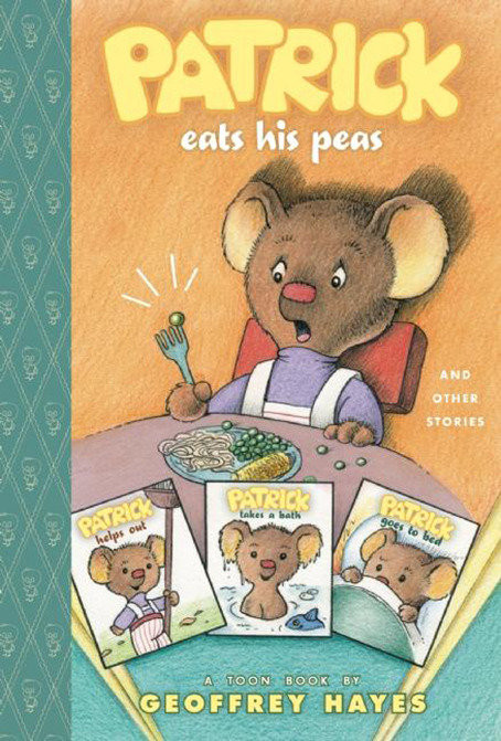 Patrick Eats His Peas and Other Stories: Toon Books Level 2 book cover by Geoffrey Hayes