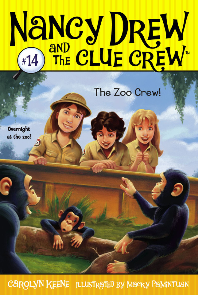 The Zoo Crew (Nancy Drew and the Clue Crew) book cover by Carolyn Keene