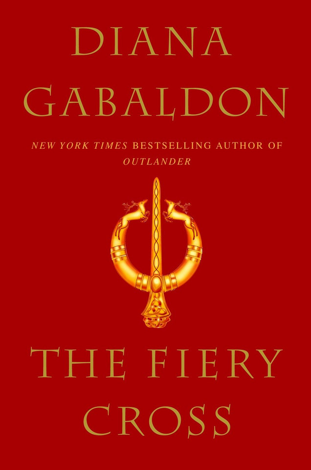 The Fiery Cross (Outlander) book cover by Diana Gabaldon