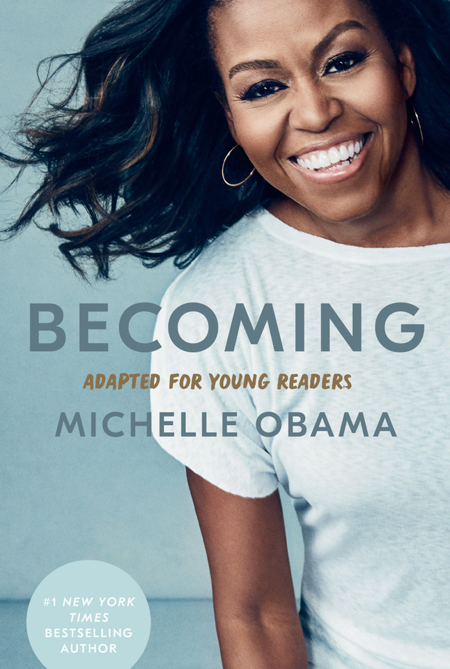Becoming: Adapted for Young Readers book cover by Michelle Obama