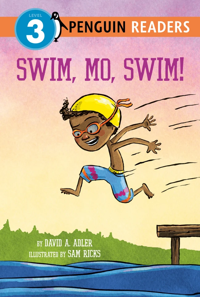 Swim, Mo, Swim! (Mo Jackson) book cover by David A. Adler