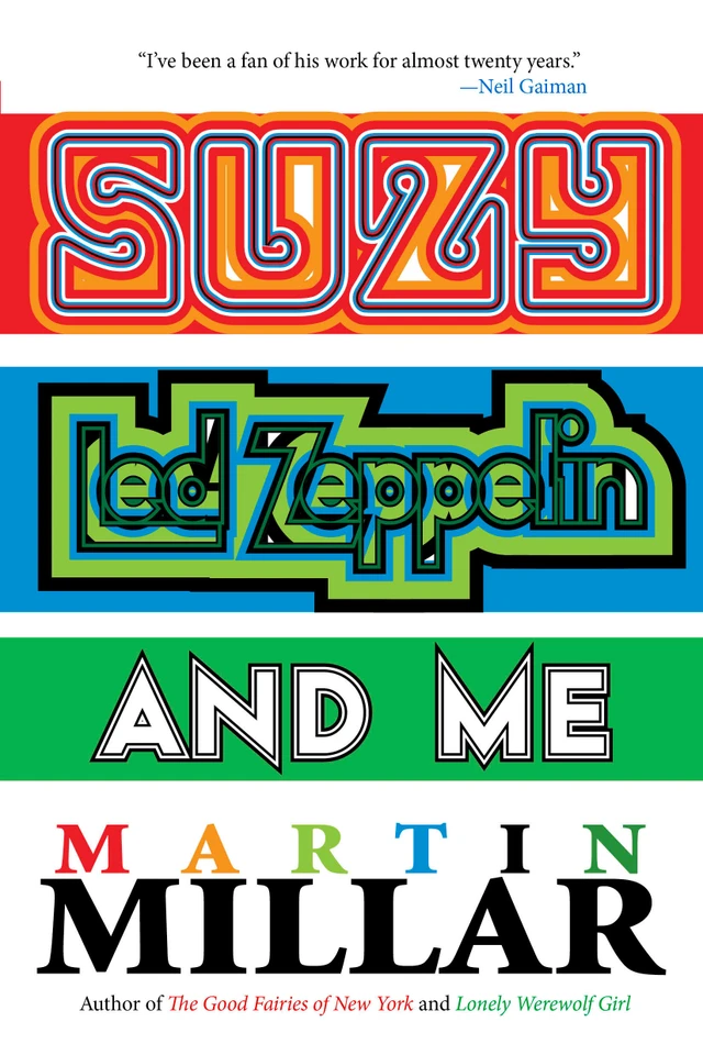 Suzy, Led Zeppelin, and Me book cover by Martin Millar