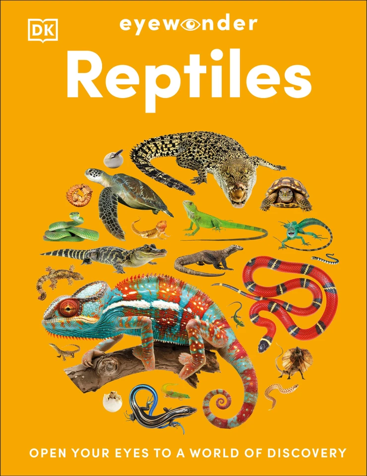Eyewonder Reptiles: Open Your Eyes to a World of Discovery (Eye Wonder) book cover by DK