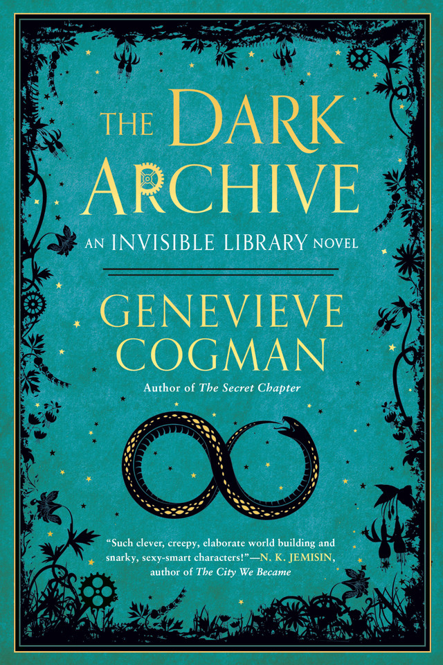 The Dark Archive (The Invisible Library Novel) book cover by Genevieve Cogman
