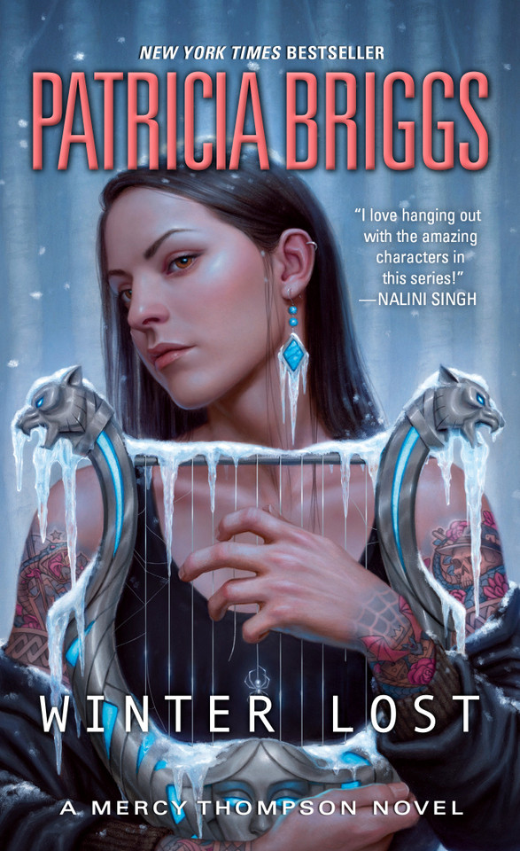 Winter Lost (Mercy Thompson) book cover by Patricia Briggs