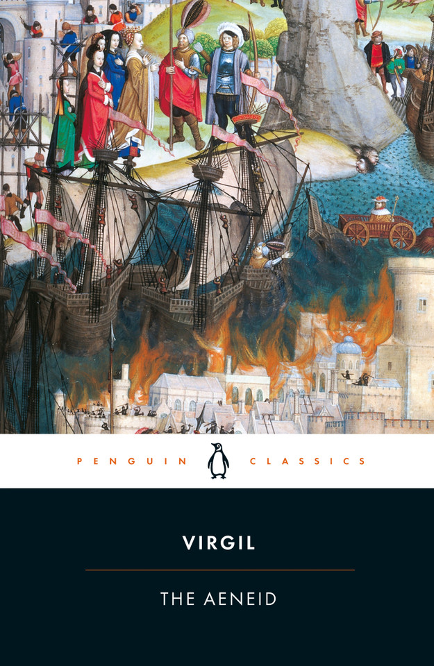 The Aeneid book cover by Virgil