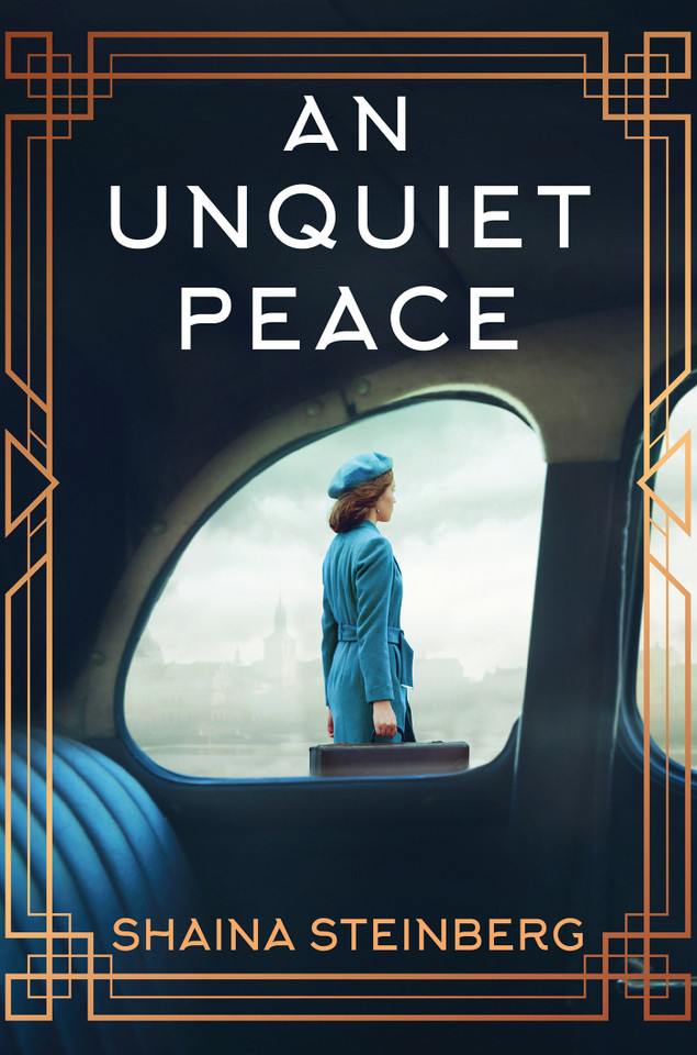 An Unquiet Peace (A Bishop & Gallagher Mystery) book cover by Shaina Steinberg
