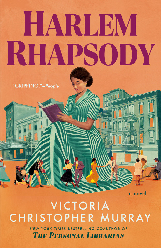 Harlem Rhapsody book cover by Victoria Christopher Murray