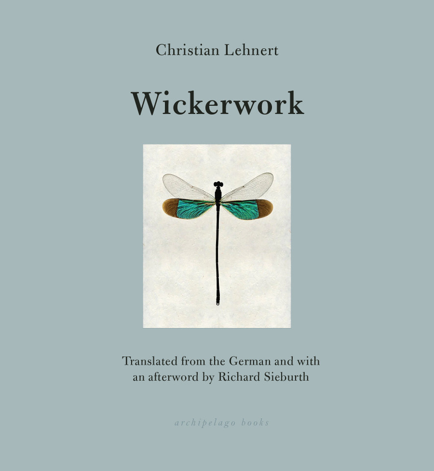 Wickerwork book cover by Christian Lehnert