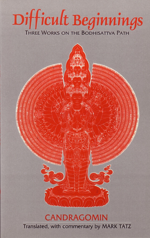 Difficult Beginnings: Three Works on the Bodhisattva Path book cover by Mark Tatz