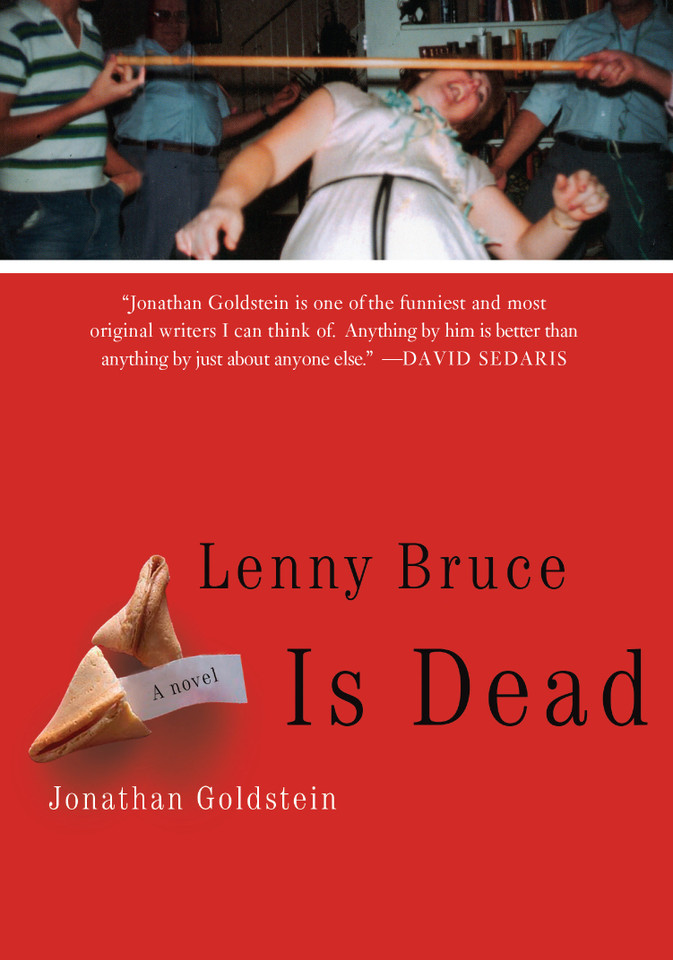 Lenny Bruce Is Dead: A Novel book cover by Jonathan Goldstein