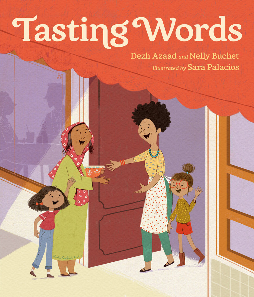 Tasting Words book cover by Dezh Azaad, Nelly Buchet