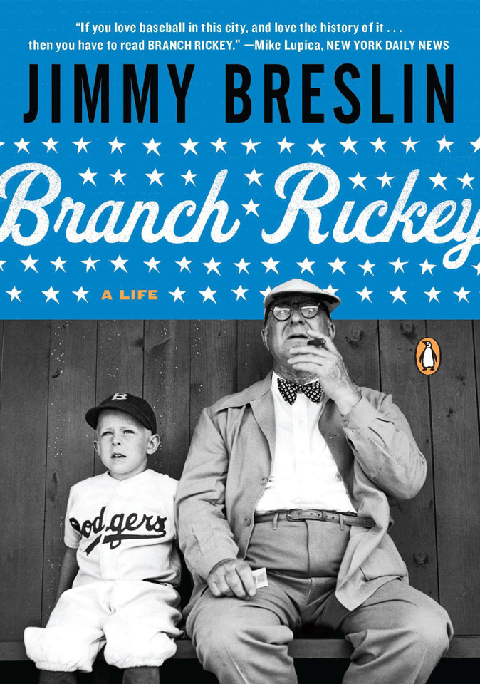 Branch Rickey: A Life (Penguin Lives) book cover by Jimmy Breslin