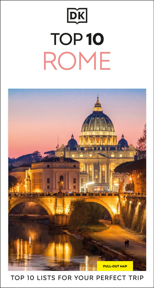 DK Top 10 Rome: Top 10 lists for your perfect trip, plus an all-weather folded map (Pocket Travel Guide) book cover by DK Travel