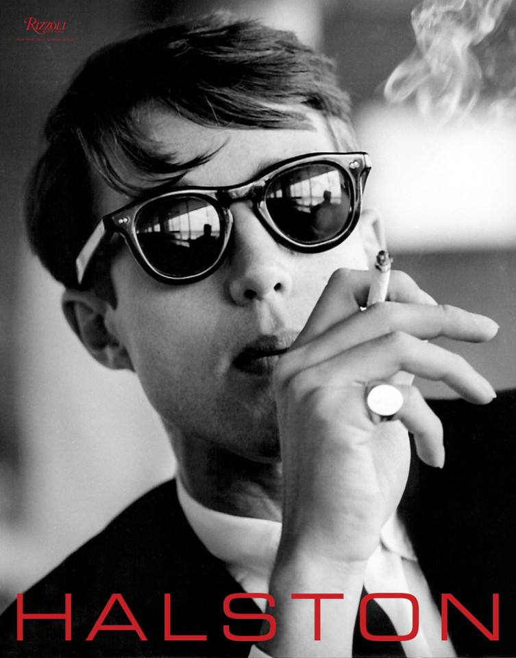 Halston: Inventing American Fashion book cover by Lesley Frowick