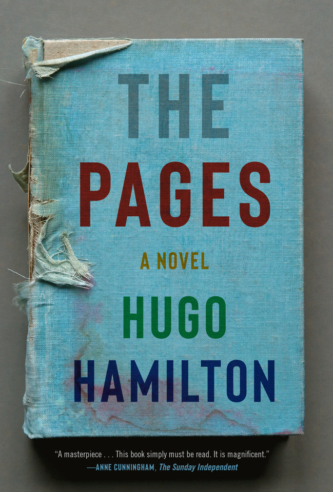 The Pages: A novel book cover by Hugo Hamilton