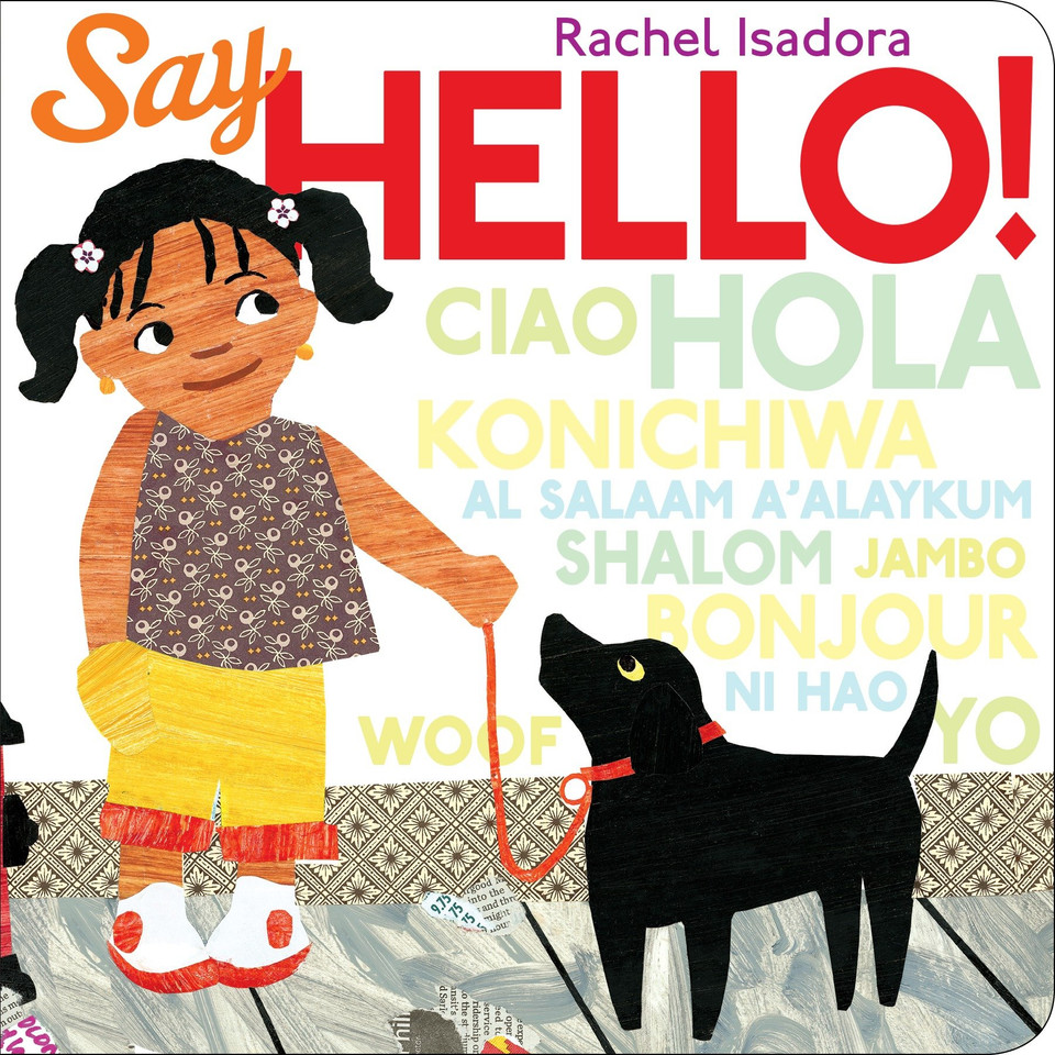 Say Hello! book cover by Rachel Isadora
