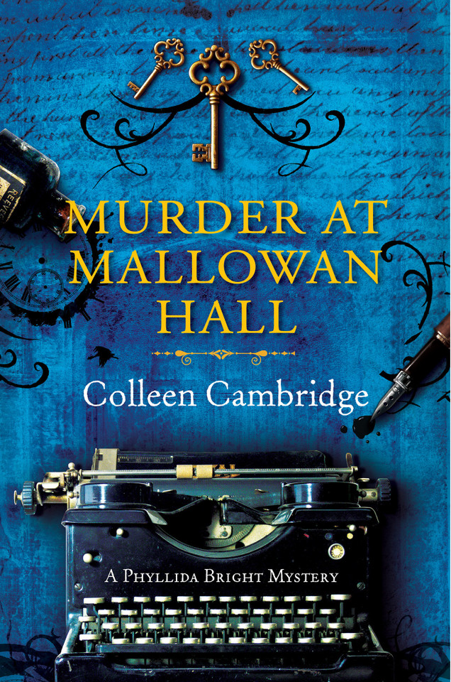 Murder at Mallowan Hall (A Phyllida Bright Mystery) book cover by Colleen Cambridge