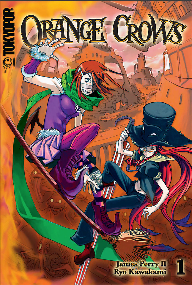 Orange Crows, Volume 1 book cover by James Perry