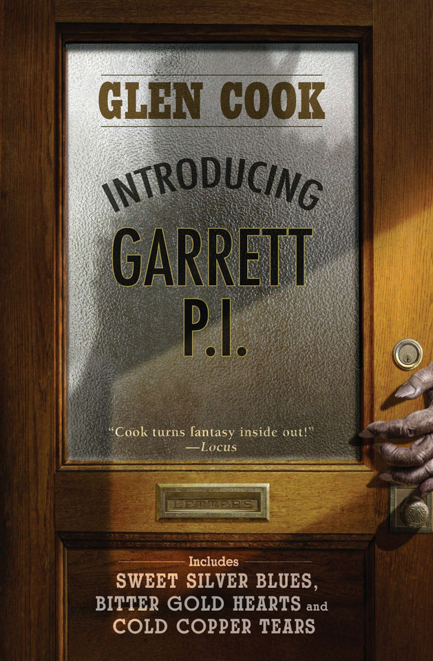 Introducing Garrett, P.I. book cover by Glen Cook